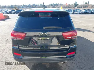 2019 Kia Sorento L with VIN 5XYPG4A36KG574285, listed as a IAAI auction lot 41647367 with 74,808 mi miles. Bid and sale history available at carsss.com. Image 16.