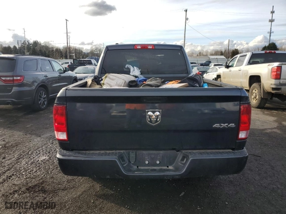 2019 Ram 1500 Classic Express with VIN 1C6RR7FGXKS615681, listed as a Copart auction lot 44069095 with 0 mi miles and Salvage Title. Bid and sale history available at carsss.com. Image 6.