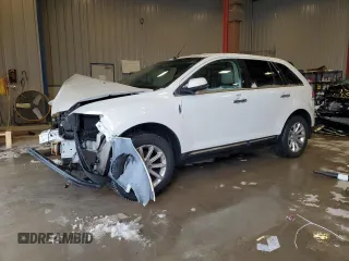2013 Lincoln MKX with VIN 2LMDJ8JK0DBL23045, listed as a Copart auction lot 50947375 with 257,949 mi miles and Non Repairable. Bid and sale history available at carsss.com. Image 1.