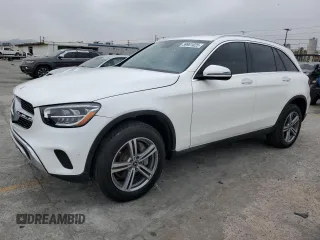 2022 Mercedes-Benz GLC 300 z VIN W1N0G8DB0NV344579, wystawiony jako Copart lot #59981025 z przebiegiem 30 483 mil mil oraz Szkoda całkowita • Salvage title. Historia ofert i sprzedaży dostępna na DreamBid. Obrazek 1.