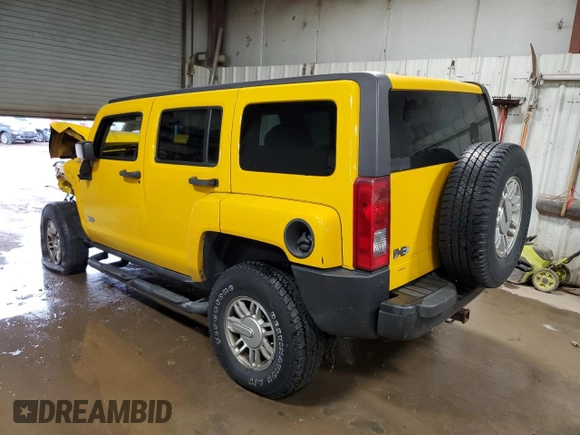 2006 Hummer H3 with VIN 5GTDN136968303676, listed as a Copart auction lot 81700064 with 93,742 mi miles and Salvage Title. Bid and sale history available at DreamBid. Image 2.