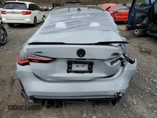 2023 BMW M4 Competition xDrive with VIN WBS43AZ04PCL27746, listed as a Copart auction lot 54118425 with 18,830 mi miles and Salvage Title. Bid and sale history available at carsss.com. Image 6.