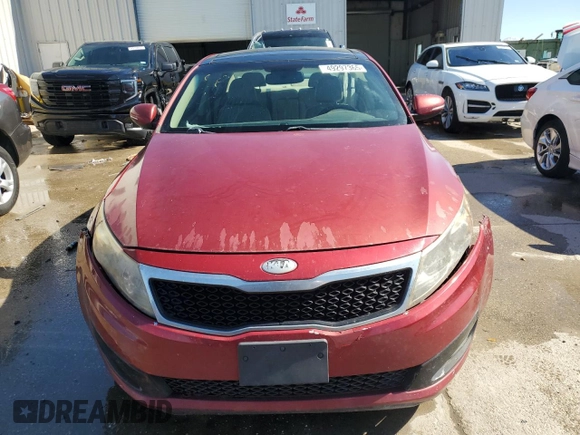 2013 Kia Optima EX with VIN 5XXGN4A7XDG118726, listed as a Copart auction lot 49297365 with Not Provided miles and Salvage Title. Bid and sale history available at carsss.com. Image 5.
