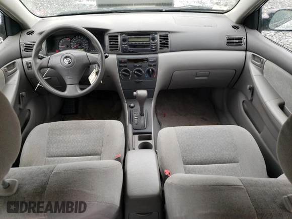 2004 Toyota Corolla CE with VIN 2T1BR32E24C299947, listed as a Copart auction lot 56100125 with 37,168 mi miles and Clean Title. Bid and sale history available at DreamBid. Image 8.