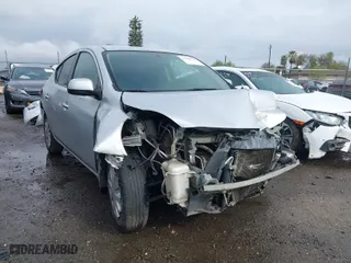 2012 Nissan Versa SV with VIN 3N1CN7AP8CL884847, listed as a IAAI auction lot 41788584 with 119,719 mi miles. Bid and sale history available at carsss.com. Image 1.