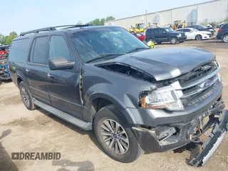 2017 Ford Expedition EL XLT with VIN 1FMJK1JT6HEA01144, listed as a IAAI auction lot 40183531 with 137,417 mi miles. Bid and sale history available at carsss.com. Image 1.