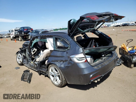 2017 BMW 3 Series 330i xDrive with VIN WBA8K3C51HK679313, listed as a Copart auction lot 50320154 with Not Provided miles and Non Repairable. Bid and sale history available at carsss.com. Image 2.