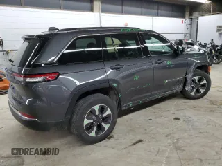 2022 Jeep Grand Cherokee with VIN 1C4RJYB66N8721470, listed as a Copart auction lot 47834635 with 12,587 mi miles and Salvage title. Bid and sale history available at DreamBid. Image 3.