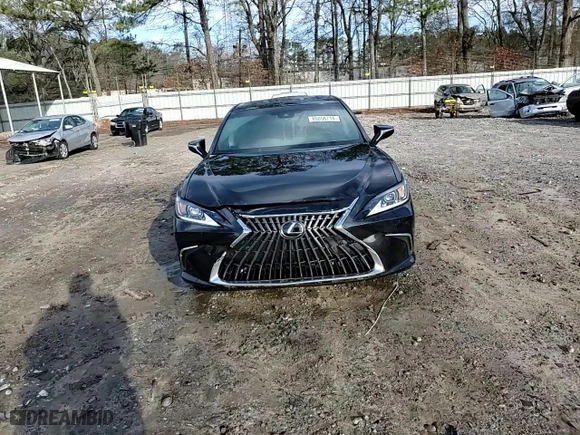 2023 Lexus ES with VIN 58ADZ1B13PU146709, listed as a Copart auction lot 85058714 with 33036 miles and Salvage Title. Bid and sale history available at carsss.com. Image 13.