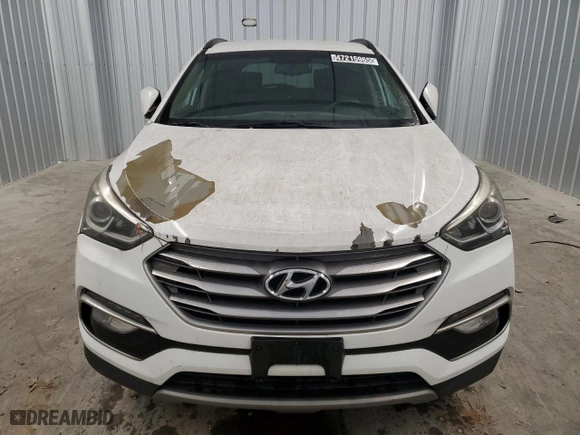 2017 Hyundai Santa Fe Sport 2.4L with VIN 5NMZUDLB1HH023816, listed as a Copart auction lot 47215965 with 104,596 mi miles and Clean Title. Bid and sale history available at carsss.com. Image 5.