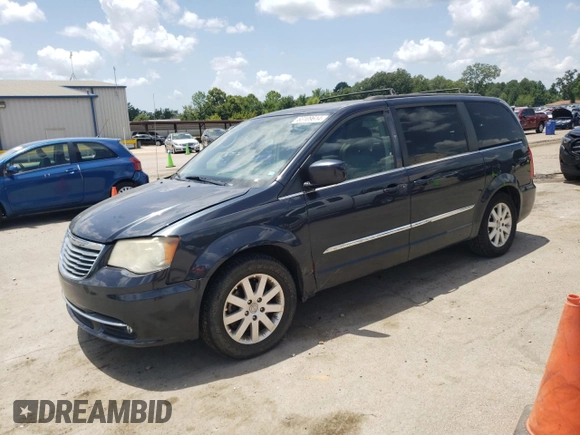 2014 Chrysler Town & Country Touring with VIN 2C4RC1BG8ER435294, listed as a Copart auction lot 63109614 with 176,590 mi miles and Salvage Title. Bid and sale history available at DreamBid. Image 1.