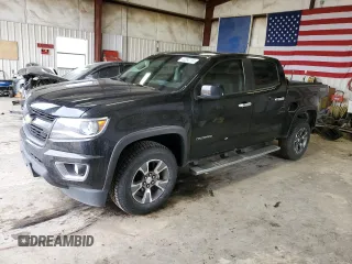 2015 Chevrolet Colorado 4WD Z71 with VIN 1GCGTCE35F1271343, listed as a Copart auction lot 48898704 with 109,608 mi miles and Salvage title. Bid and sale history available at DreamBid. Image 1.