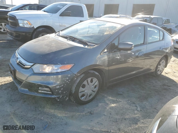 2012 Honda Insight LX with VIN JHMZE2H5XCS003581, listed as a Copart auction lot 87305044 with 107,215 mi miles and Non Repairable. Bid and sale history available at carsss.com. Image 1.