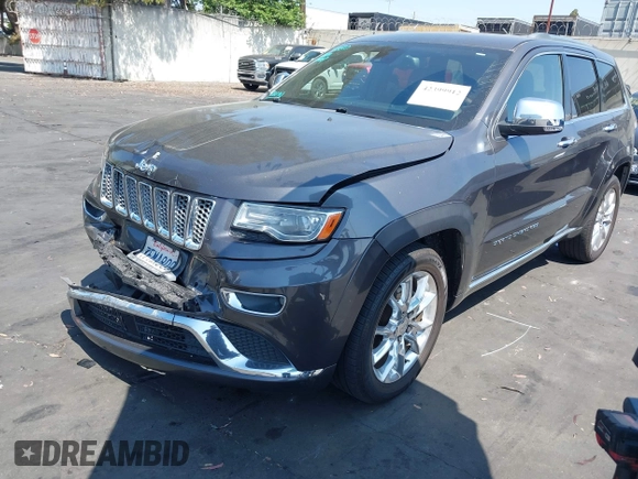 2014 Jeep Grand Cherokee Summit with VIN 1C4RJFJG8EC434899, listed as a IAAI auction lot 42399912 with 186,840 mi miles and . Bid and sale history available at DreamBid. Image 23.