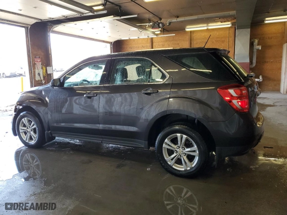 2016 Chevrolet Equinox LS with VIN 2GNFLEEK1G6197049, listed as a Copart auction lot 49169005 with 127,950 mi miles and Salvage Title. Bid and sale history available at carsss.com. Image 2.