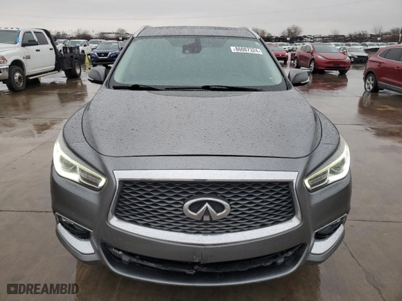 2019 Infiniti QX60 PURE with VIN 5N1DL0MN1KC504827, listed as a Copart auction lot 86087324 with NaN miles and Salvage Title. Bid and sale history available at carsss.com. Image 5.