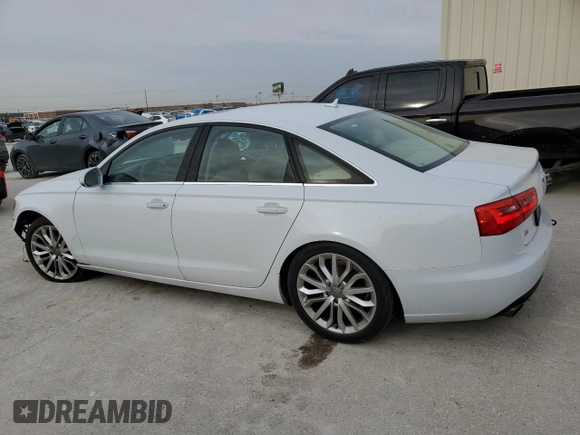 2013 Audi A6 Premium Plus with VIN WAUDFAFC1DN109497, listed as a Copart auction lot 47946285 with 71,220 mi miles and Salvage title. Bid and sale history available at DreamBid. Image 2.