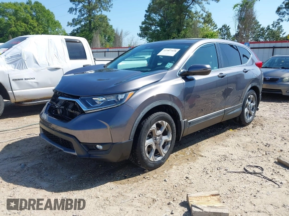 2019 Honda CR-V EX-L with VIN 7FARW1H80KE033322, listed as a IAAI auction lot 41987458 with 47,493 mi miles. Bid and sale history available at carsss.com. Image 18.