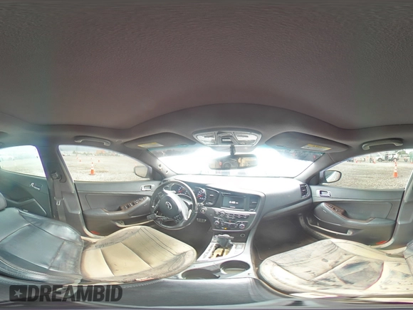 2013 Kia Optima SX with VIN 5XXGR4A66DG111610, listed as a Copart auction lot 60621095 with 177,373 mi miles and Salvage title. Bid and sale history available at DreamBid. Image 14.