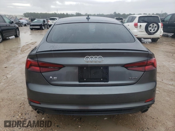 2019 Audi A5 Sportback Prestige with VIN WAUFNCF55KA067283, listed as a Copart auction lot 82046473 with 82,628 mi miles. Bid and sale history available at carsss.com. Image 6.