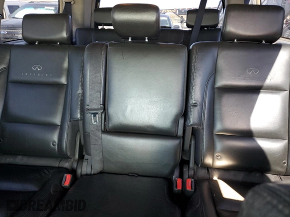 2005 Infiniti QX56 with VIN 5N3AA08C55N807630, listed as a Copart auction lot 73552184 with 165,059 mi miles and Salvage Title. Bid and sale history available at carsss.com. Image 10.