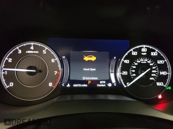 2019 Acura RDX w/Technology Pkg with VIN 5J8TC2H53KL029558, listed as a Copart auction lot 62726443 with 35,751 mi miles. Bid and sale history available at carsss.com. Image 9.