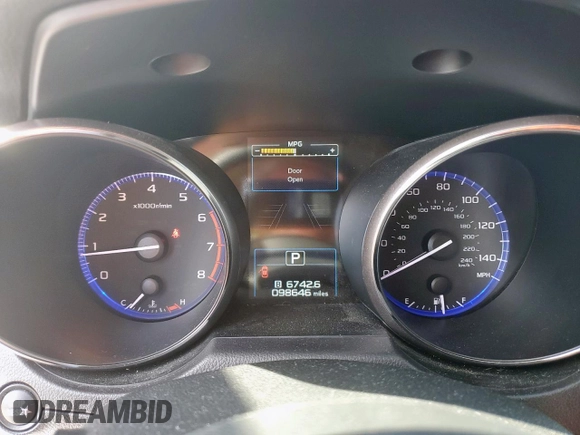 2019 Subaru Outback with VIN 4S4BSABC9K3293331, listed as a Copart auction lot 58849785 with 98,646 mi miles and Salvage title. Bid and sale history available at DreamBid. Image 9.