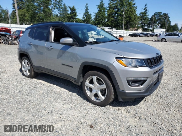 2021 Jeep Compass Latitude z VIN 3C4NJDBB7MT595527, wystawiony jako Copart lot #58598145 z przebiegiem 65 564 mil mil oraz Szkoda całkowita • Salvage title. Historia ofert i sprzedaży dostępna na DreamBid. Obrazek 4.