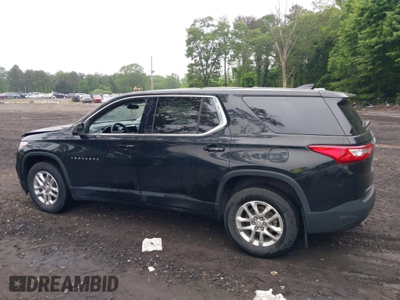 2021 Chevrolet Traverse LS with VIN 1GNERFKW3MJ252834, listed as a IAAI auction lot 42505849 with 55,012 mi miles and . Bid and sale history available at DreamBid. Image 14.
