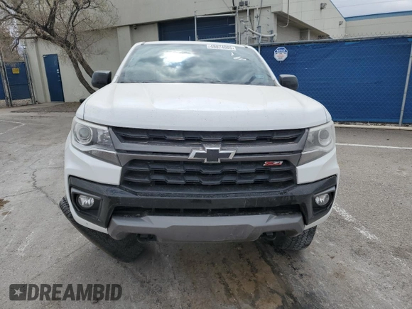 2022 Chevrolet Colorado 2WD Z71 with VIN 1GCGSDEN7N1143761, listed as a Copart auction lot 48074005 with 46,920 mi miles and Salvage title. Bid and sale history available at DreamBid. Image 5.