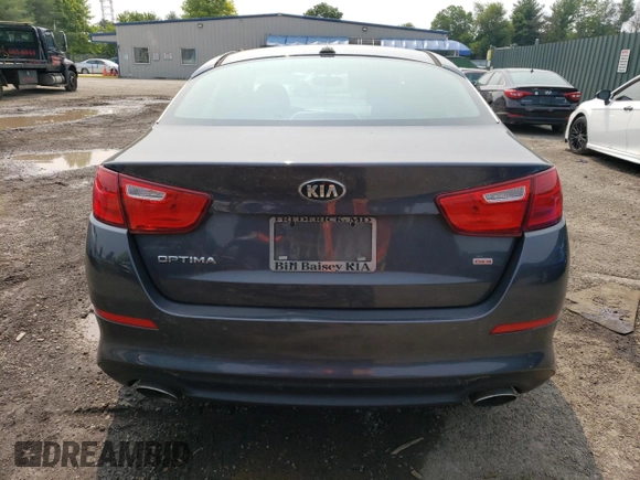 2015 Kia Optima LX with VIN 5XXGM4A70FG424291, listed as a Copart auction lot 60291265 with 273,391 mi miles and Clean title. Bid and sale history available at DreamBid. Image 6.