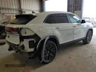 2024 Volkswagen Atlas SE z VIN 1V2JE2CA6RC225765, wystawiony jako Copart lot #51457225 z przebiegiem 16 604 mil mil oraz Szkoda całkowita • Salvage title. Historia ofert i sprzedaży dostępna na DreamBid. Obrazek 3.