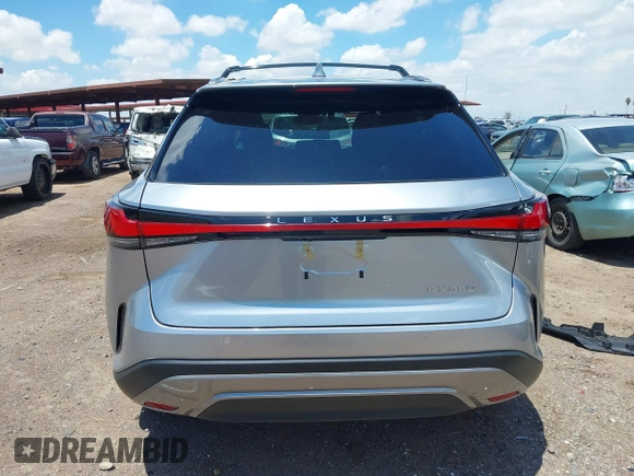 2025 Lexus RX 350 с VIN 2T2BAMBA3SC056425, выставлен на аукционе IAAI как лот 42394984 с пробегом 7 369 миль миль и . История ставок и продаж доступна на DreamBid. Изображение 16.