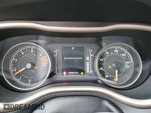 2016 Jeep Cherokee Altitude with VIN 1C4PJLAB1GW302871, listed as a Copart auction lot 50907565 with 154,207 mi miles and Salvage Title. Bid and sale history available at carsss.com. Image 9.
