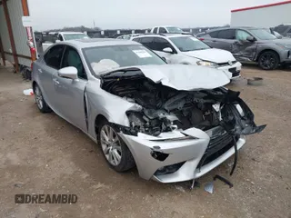 2015 Lexus IS 250 with VIN JTHBF1D23F5071907, listed as a IAAI auction lot 41608301 with 145,624 mi miles. Bid and sale history available at carsss.com. Image 1.