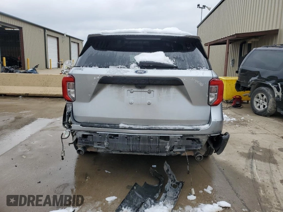 2022 Ford Explorer ST-Line with VIN 1FMSK7KH6NGA27535, listed as a Copart auction lot 88232455 with 0 mi miles and Clean Title. Bid and sale history available at carsss.com. Image 6.