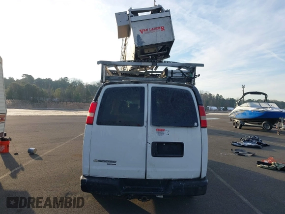 2013 Chevrolet Express Passenger LT with VIN 1GAZG1FG1D1159390, listed as a IAAI auction lot 41191409 with 176,899 mi miles and . Bid and sale history available at DreamBid. Image 15.
