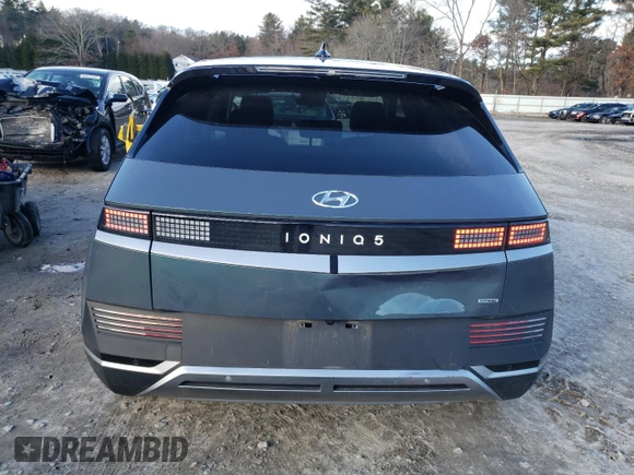 2023 Hyundai Ioniq 5 SE with VIN KM8KMDAF5PU168965, listed as a Copart auction lot 85204294 with 14,838 mi miles and Salvage title. Bid and sale history available at DreamBid. Image 6.