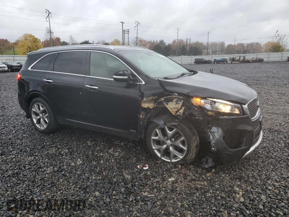 2016 Kia Sorento SXL z VIN 5XYPKDA19GG012725, wystawiony jako Copart lot #80313254 z przebiegiem 86 852 mil mil oraz Szkoda całkowita • Salvage title. Historia ofert i sprzedaży dostępna na DreamBid. Obrazek 4.