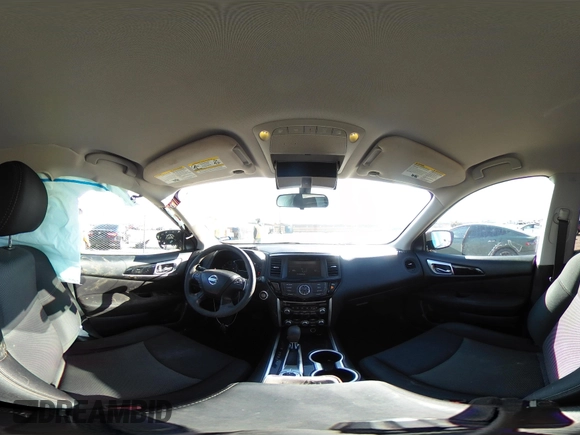 2017 Nissan Pathfinder SV with VIN 5N1DR2MMXHC650993, listed as a IAAI auction lot 41460677 with 176,033 mi miles. Bid and sale history available at carsss.com. Image 18.