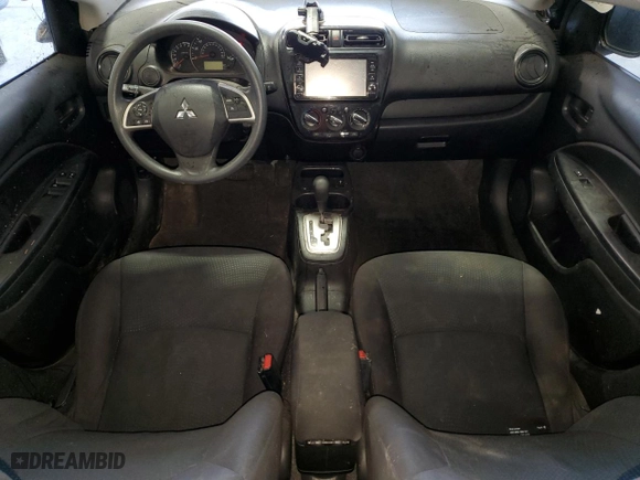 2019 Mitsubishi Mirage G4 ES with VIN ML32F3FJ4KHF04974, listed as a Copart auction lot 45517365 with 55983 miles and Clean Title. Bid and sale history available at carsss.com. Image 8.