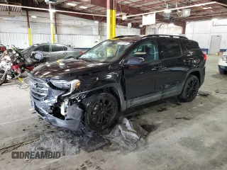 2021 GMC Terrain SLE with VIN 3GKALTEV7ML360767, listed as a Copart auction lot 55701895 with 46,500 mi miles and Salvage title. Bid and sale history available at DreamBid. Image 1.