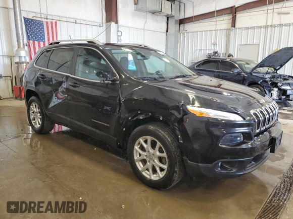 2014 Jeep Cherokee Latitude with VIN 1C4PJMCS0EW298506, listed as a Copart auction lot 54204895 with 144,922 mi miles and Clean Title. Bid and sale history available at carsss.com. Image 4.