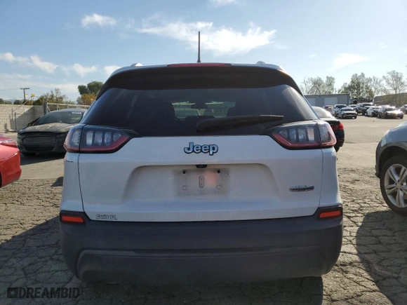 2019 Jeep Cherokee Latitude Plus with VIN 1C4PJLLB0KD204366, listed as a Copart auction lot 49886995 with 91,108 mi miles and Salvage Title. Bid and sale history available at carsss.com. Image 6.