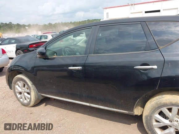 2014 Nissan Murano S with VIN JN8AZ1MW8EW517201, listed as a IAAI auction lot 42079418 with 165,098 mi miles. Bid and sale history available at carsss.com. Image 14.