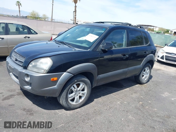 2006 Hyundai Tucson GLS with VIN KM8JN12D06U366159, listed as a IAAI auction lot 41981578 with 231,315 mi miles. Bid and sale history available at carsss.com. Image 2.