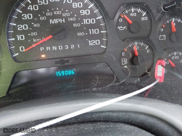 2008 Chevrolet TrailBlazer LT w/1LT with VIN 1GNDS13SX82226780, listed as a IAAI auction lot 41603379 with 159,086 mi miles. Bid and sale history available at carsss.com. Image 7.