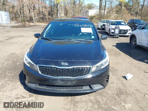 2018 Kia Forte LX with VIN 3KPFK4A76JE187194, listed as a IAAI auction lot 41926075 with 110,258 mi miles. Bid and sale history available at carsss.com. Image 12.