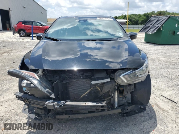 2021 Nissan Versa SV with VIN 3N1CN8EV7ML912282, listed as a Copart auction lot 58038755 with 65,525 mi miles and Salvage title. Bid and sale history available at DreamBid. Image 5.