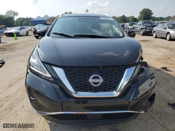 2023 Nissan Murano Platinum with VIN 5N1AZ2DJ5PC142597, listed as a Copart auction lot 56069314 with 10,550 mi miles and Salvage Title. Bid and sale history available at carsss.com. Image 5.